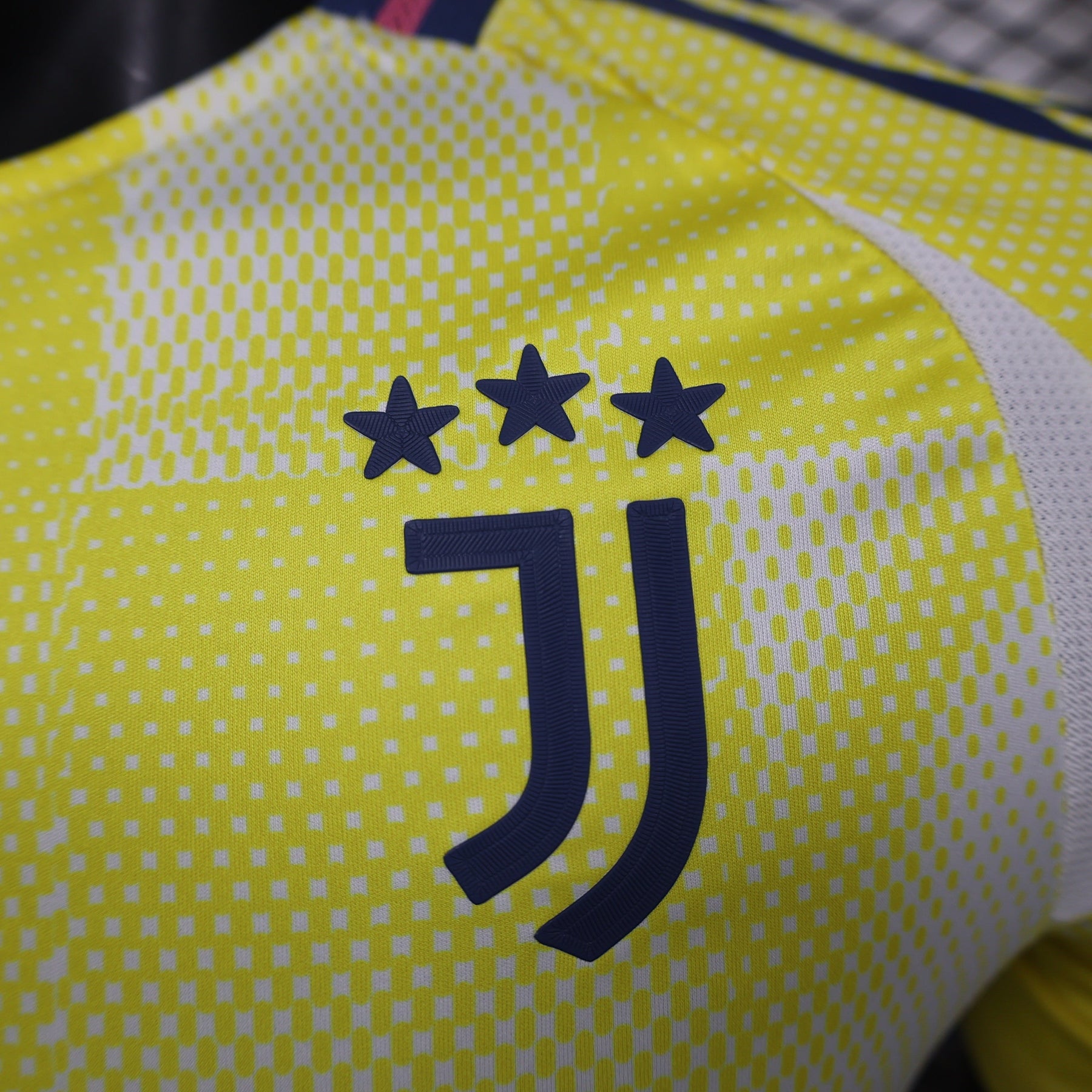 Camisa Juventus Away 2024/25 - Adidas Jogador Masculina - Amarela/Branca