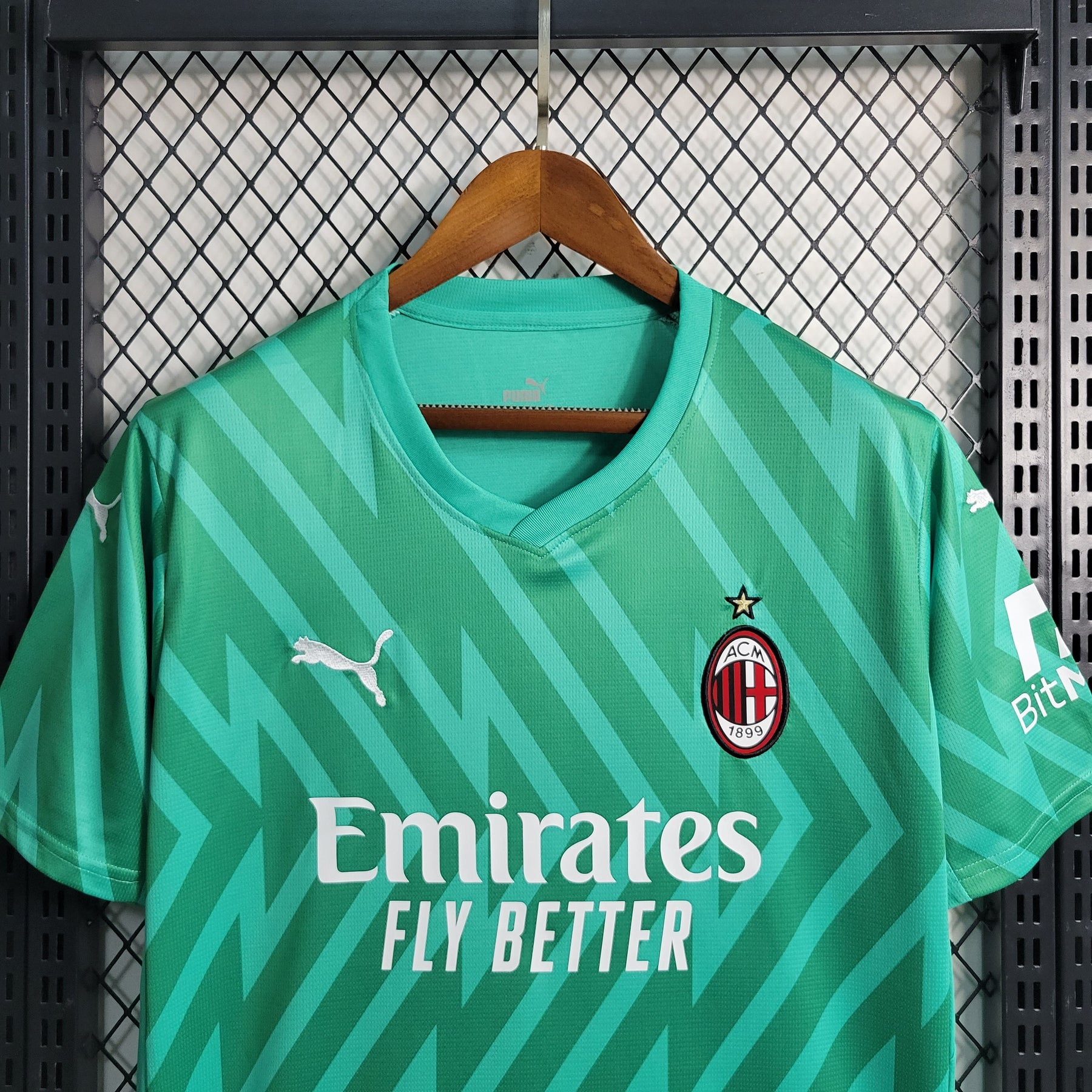 Camisa Milan Goleiro 2023/24 - Puma Torcedor Masculina - Verde