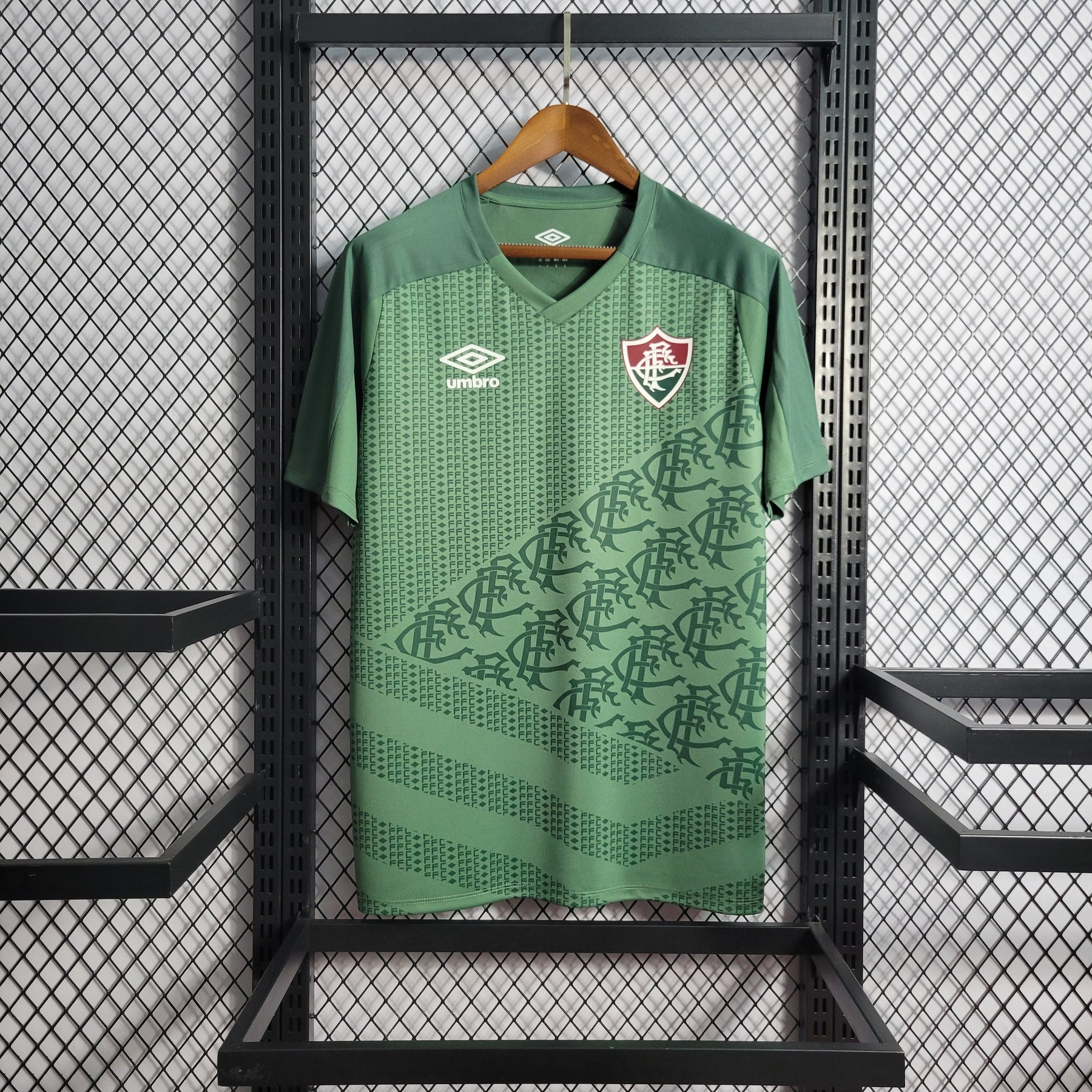 Camisa Fluminense Treino 2023/24 - Umbro Torcedor Masculina - Verde