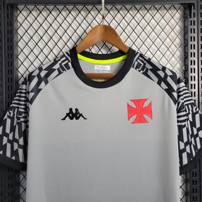 Camisa Vasco Treino 22/23 - Kappa Torcedor Masculina - Cinza