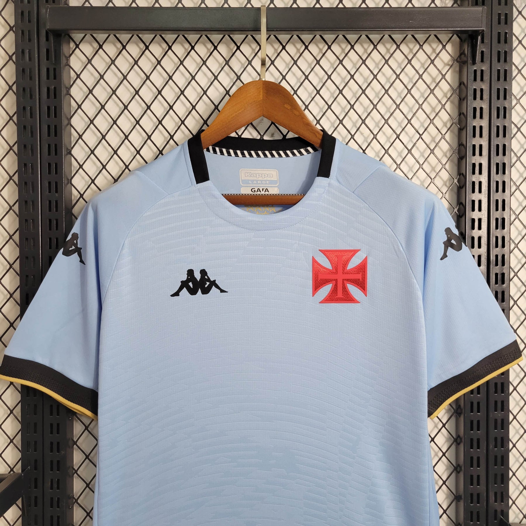 Camisa Vasco da Gama Goleiro 23/24 - Kappa Torcedor Masculina - Azul