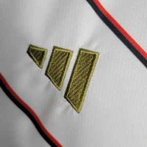 Camisa Flamengo Away 2023/24 - Adidas Torcedor Feminina - Branca/Vermelha