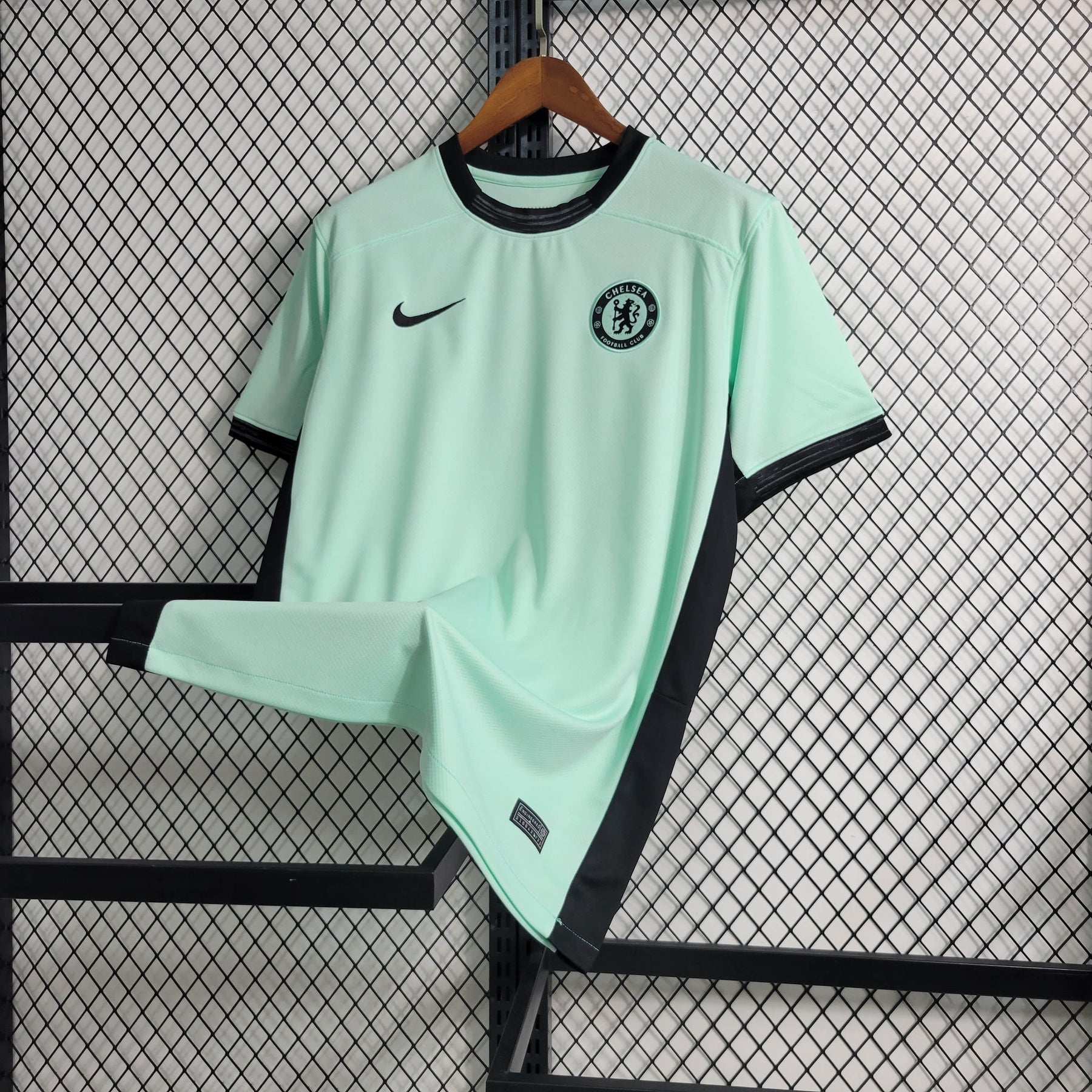 Camisa Chelsea Third 2023/24 - Nike Torcedor Masculina - Verde/Preta