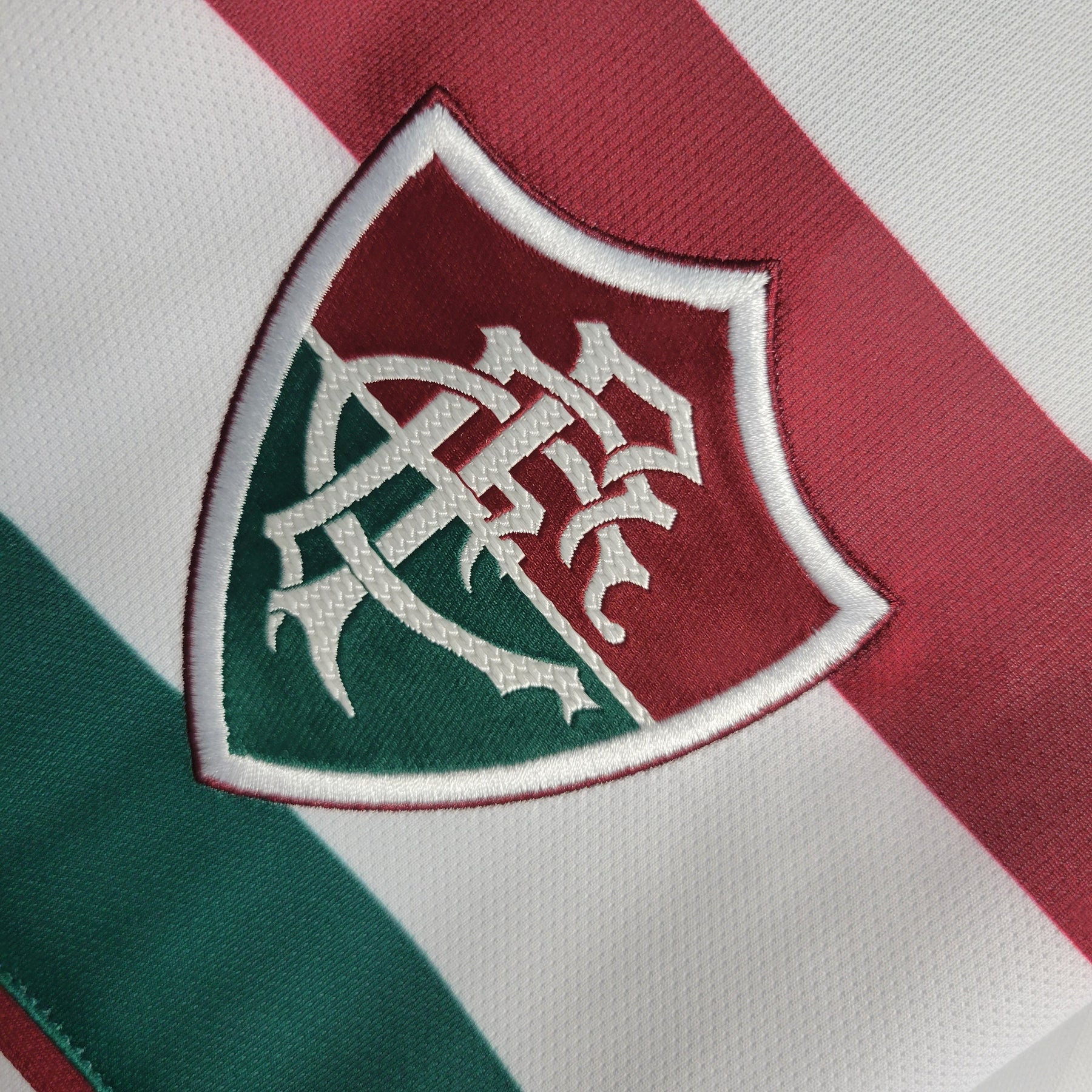 Camisa Fluminense Away 2023/24 - Umbro Torcedor Masculina - Branca/Verde