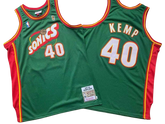 Regata Classica Mitchell & Ness Seattle Super Sonics "Kemp" N° 40