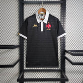 Camisa Vasco da Gama Third 2023/24 - Kappa Torcedor Masculina - Preta/Branca