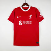 Camisa Liverpool Home 2023/24 - Nike Torcedor Masculina - Vermelha