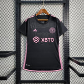 Camisa Inter Miami Away 2023/24 - Adidas Torcedor Feminina - Preta/Rosa