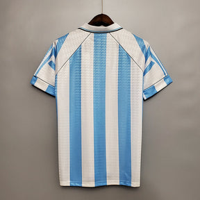 Camisa Seleção Argentina Home 1997/98 - Adidas Retrô Masculina - Azul/Branca