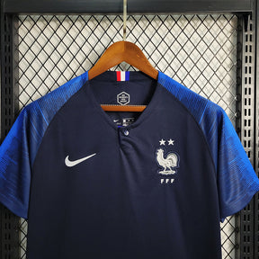 Camisa Seleção França 2018 - Nike Retrô Masculina - Edição Copa do Mundo - Azul