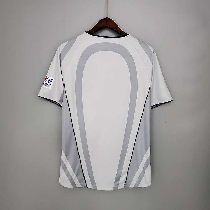 Camisa PSG 2001/2002 - Nike Retrô Masculina - Cinza/Preta