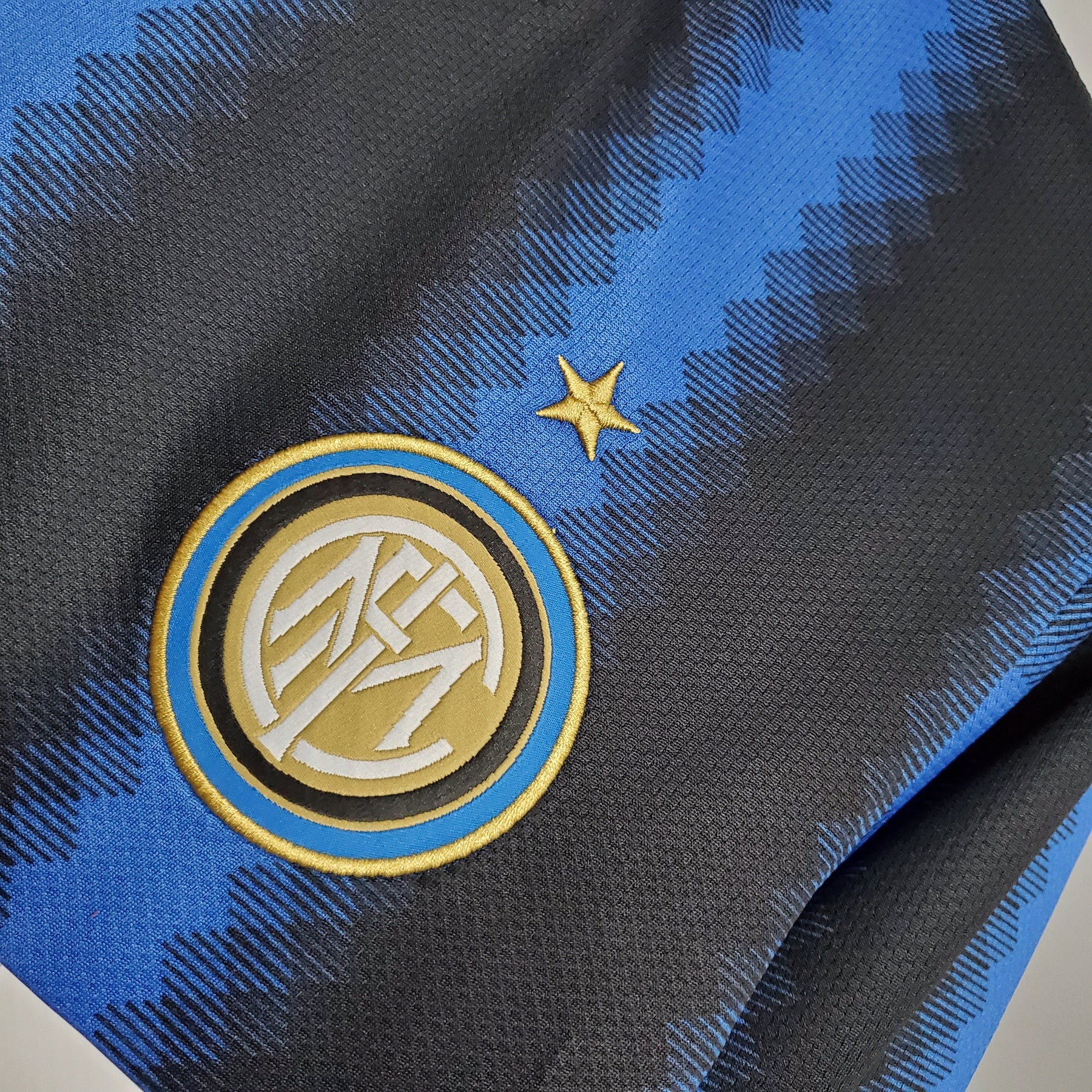 Camisa Manga Longa Inter de Milão Home 2010/11 - Nike Retrô Masculina - Azul/Preta