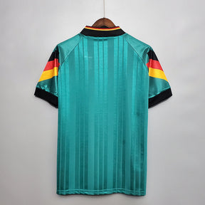 Camisa Seleção Alemanha  1992 - Adidas Retrô Masculina - Verde/Preta