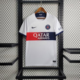 Camisa PSG Away 2023/24 - Nike Torcedor Masculina - Branca/Azul