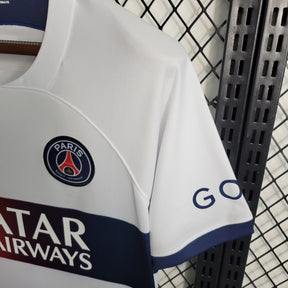 Camisa PSG Away 2023/24 - Nike Torcedor Masculina - Branca/Azul