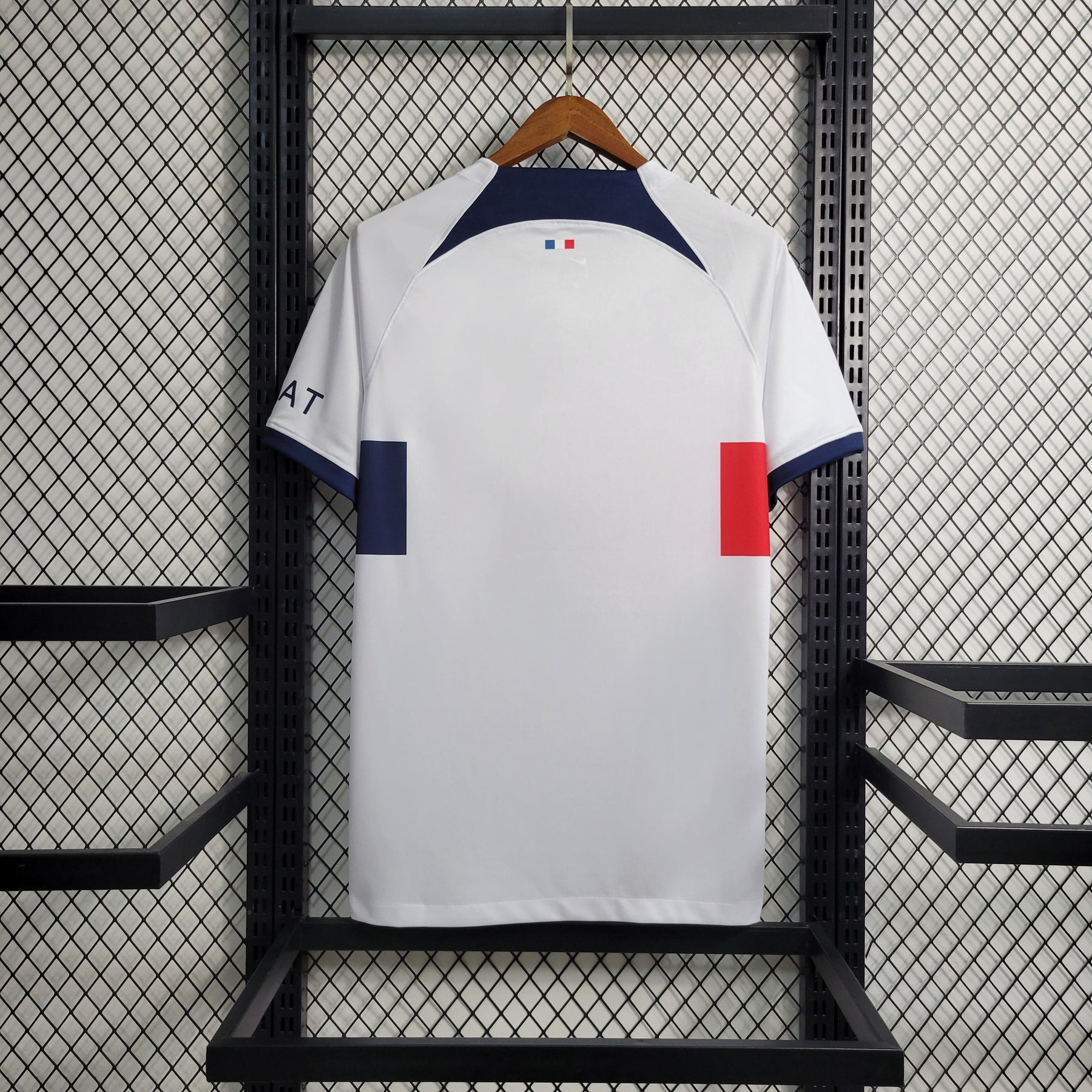 Camisa PSG Away 2023/24 - Nike Torcedor Masculina - Branca/Azul