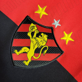 Camisa Sport Recife Home 2022/23 - Umbro Torcedor Masculina - Vermelha/Preta