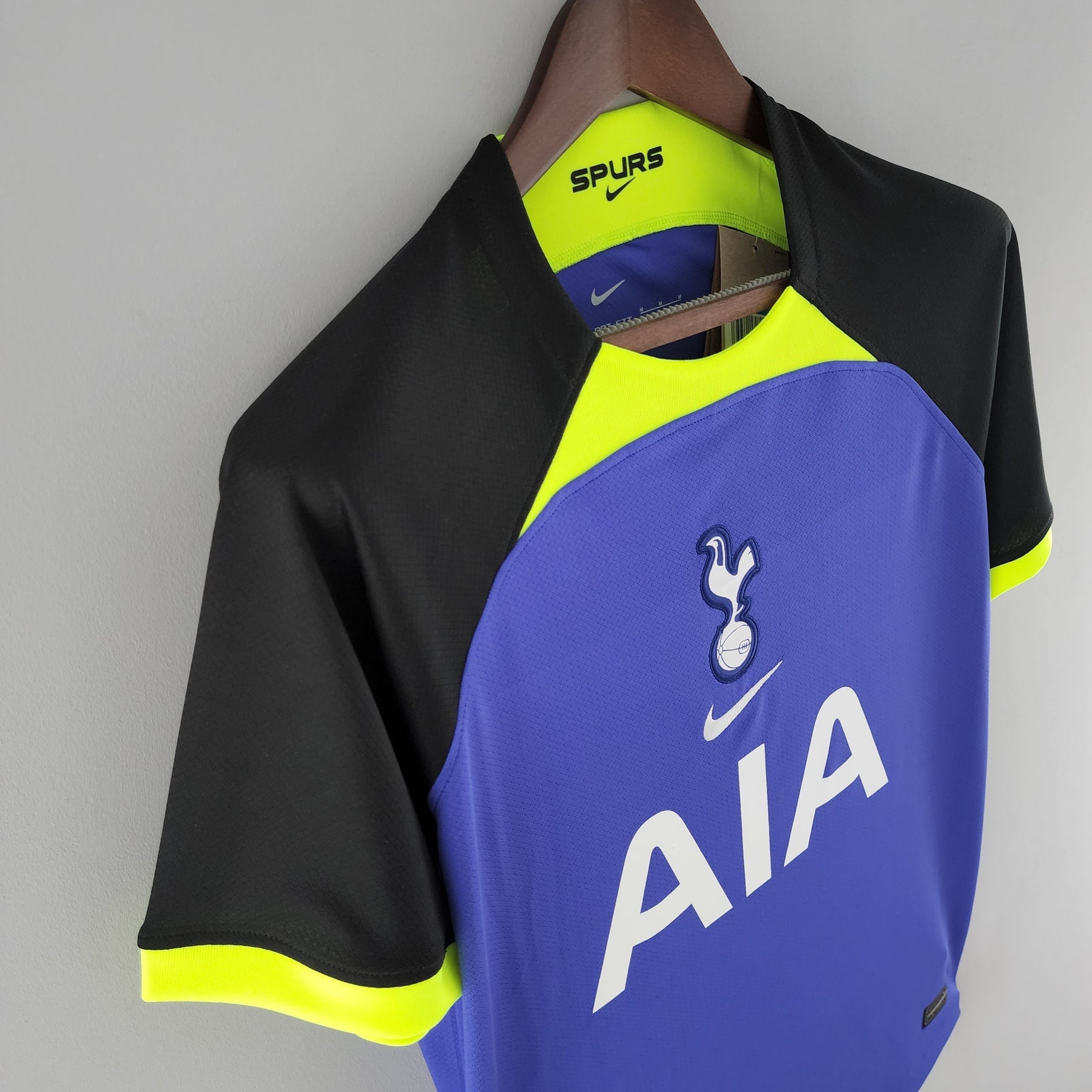 Camisa Tottenham Away 2022/23 - Nike Torcedor Masculina - Azul/Preta