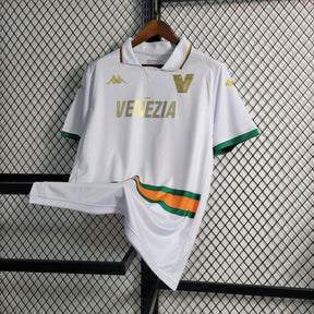 Camisa Venezia Away 2023/24 - Kappa Torcedor Masculina - Branca/Dourada