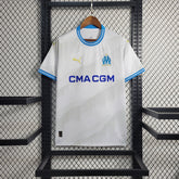 Camisa Olympique Marseille Home 2023/24 - Puma Torcedor Masculina - Branca/Azul