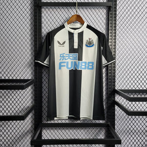 Camisa Newcastle United Home 2021/22 - Castore Torcedor Masculina - Preta/Branca