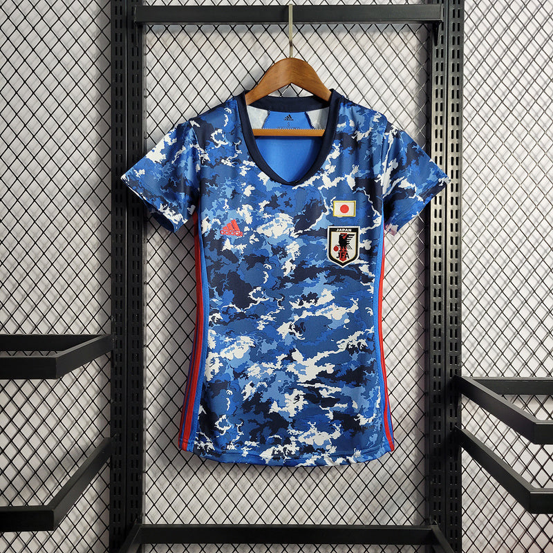 Camisa Seleção Japão Home 2020/21 - Adidas  TorcedorFeminina - Azul