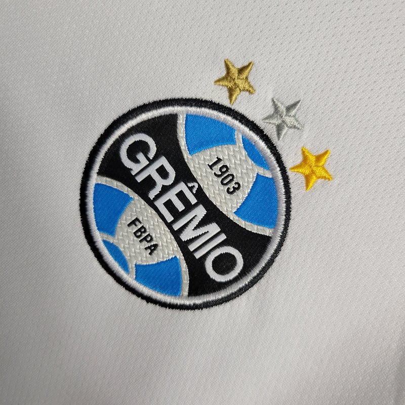 Camisa Feminina Grêmio Away 2023/24 - Umbro Torcedor Masculina - Branca/Azul