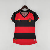 Camisa Sport Recife Home 2022/23 - Umbro Torcedor Masculina - Vermelha/Preta