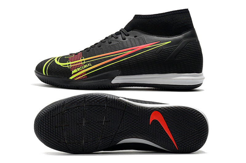 Chuteira Nike Mercurial Superfly 8 Futsal Academy Black x Prism