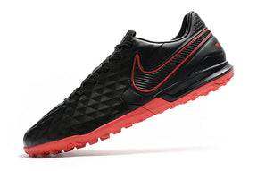 Chuteira Nike Tiempo Legend 8 Society Pro Preto/Vermelho