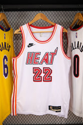 Regata NBA Miami Heat Classic Edition 22/23 Jimmy Butler Branca