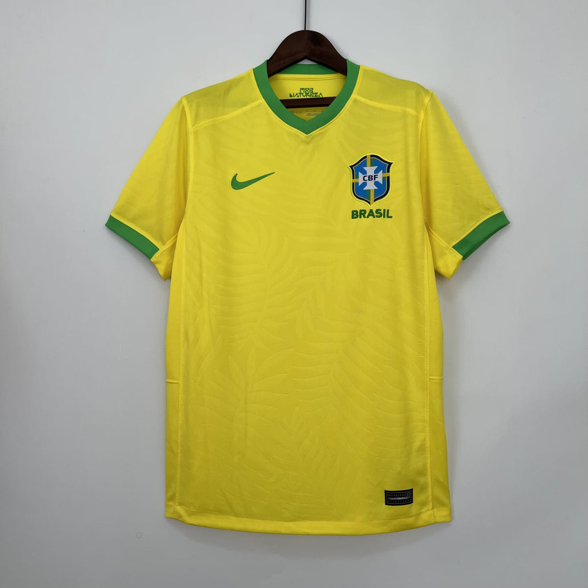 Camisa Seleção Brasil Home 2023 - Nike Torcedor Masculina  - Amarela/Verde