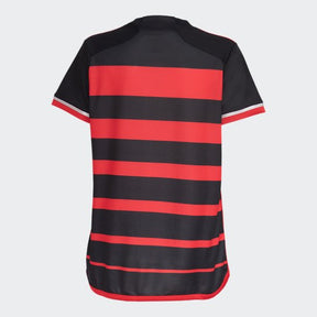 Camisa Flamengo Home 2024/25 - Adidas Torcedor Feminina - Vermelha/Preta