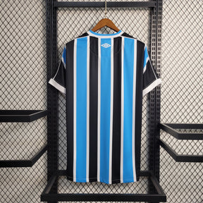 Camisa Grêmio Home 2023/24 - Umbro Torcedor Masculina - Azul/Preta