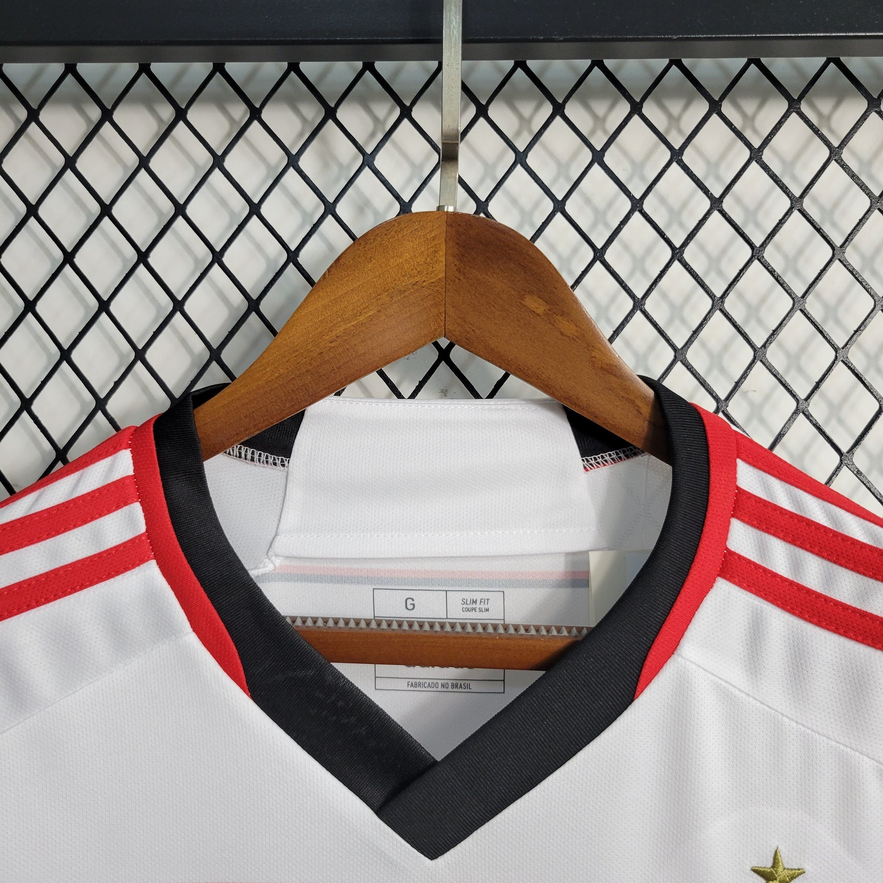 Camisa Flamengo Away 2023/24 - Adidas Torcedor Masculina - Branca/Vermelha