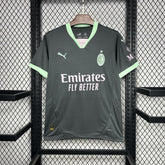 Camisa Milan Third 2024/25 - Puma Torcedor Masculina - Preta/Verde