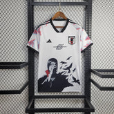 Camisa Seleção Japão Anime 2024/25 - Adidas Torcedor Masculina - Branca/Preta