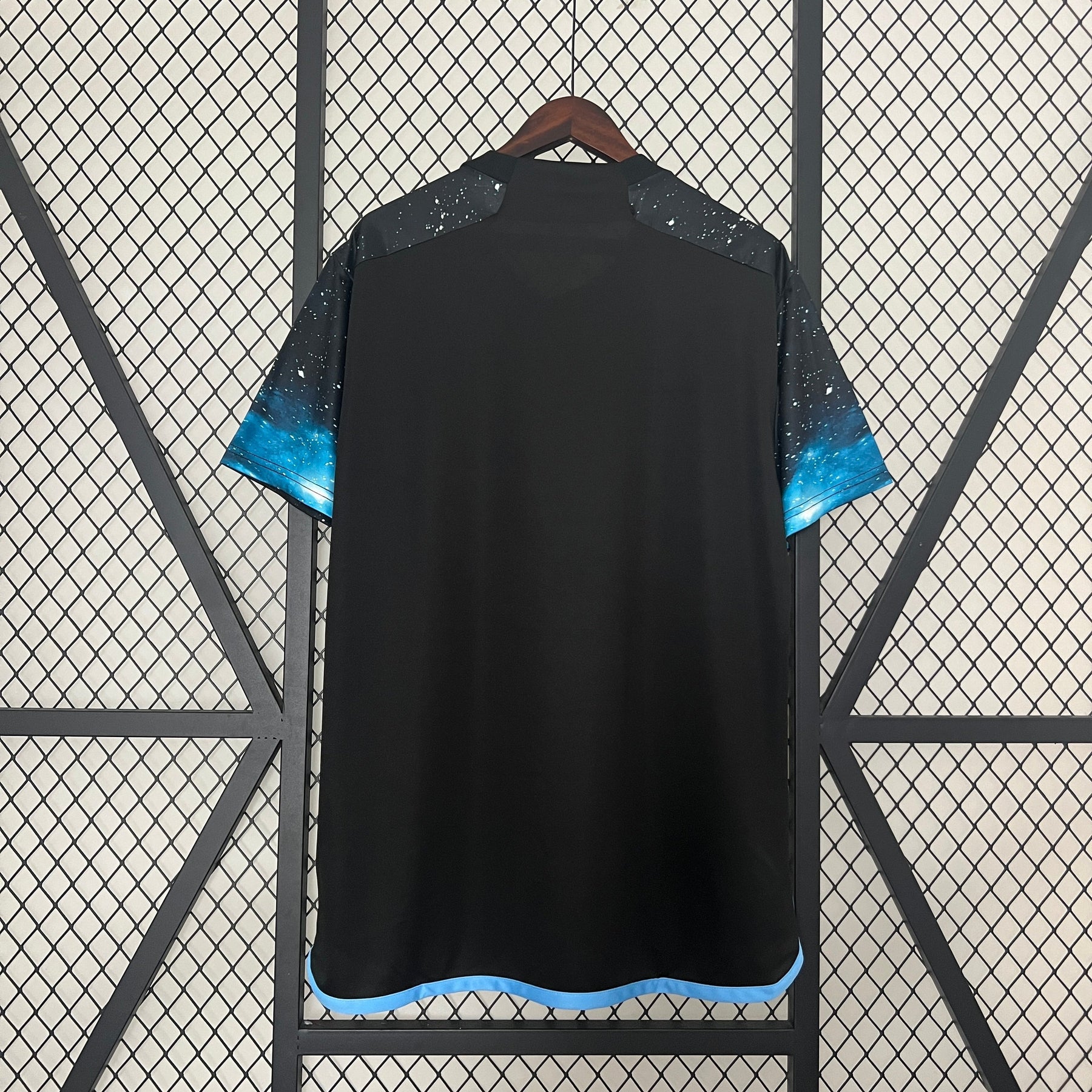 Camisa Minnesota Home 2024/25 - Adidas Torcedor Masculina - Preta/Azul