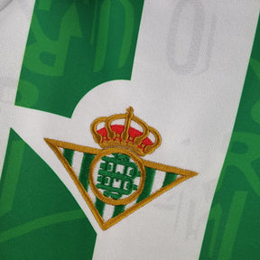 Camisa Real Betis Home 1994/95 - Umbro Retrô Masculina - Branca/Verde