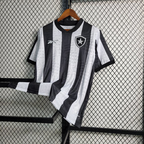 Camisa Botafogo Home 2023/24 - Reebok Torcedor Masculina - Preta/Branca