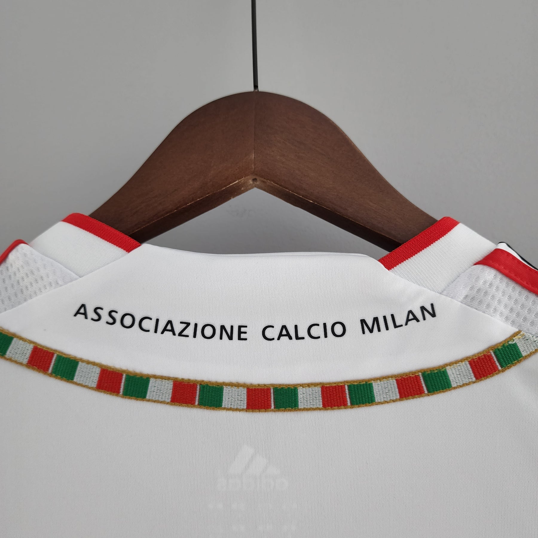 Camisa Milan Away 2011/12 - Adidas Retrô Masculina - Branca/Vermelha