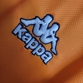 Camisa Porto Away 1997/99 - Kappa Retrô Masculina - Laranja/Azul