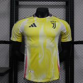 Camisa Juventus Away 2024/25 - Adidas Jogador Masculina - Amarela/Branca