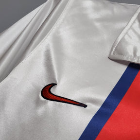 Camisa PSG Away 1998/99 - Nike Retrô Masculina - Branca/Vermelha