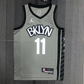 Regata NBA Brooklyn Nets Edição 75 anos 21/22 Kyrie Irving Cinza