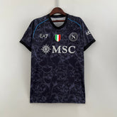 Camisa Napoli 2023/24 - EA7 Torcedor Masculina - Edição Especial - Preta