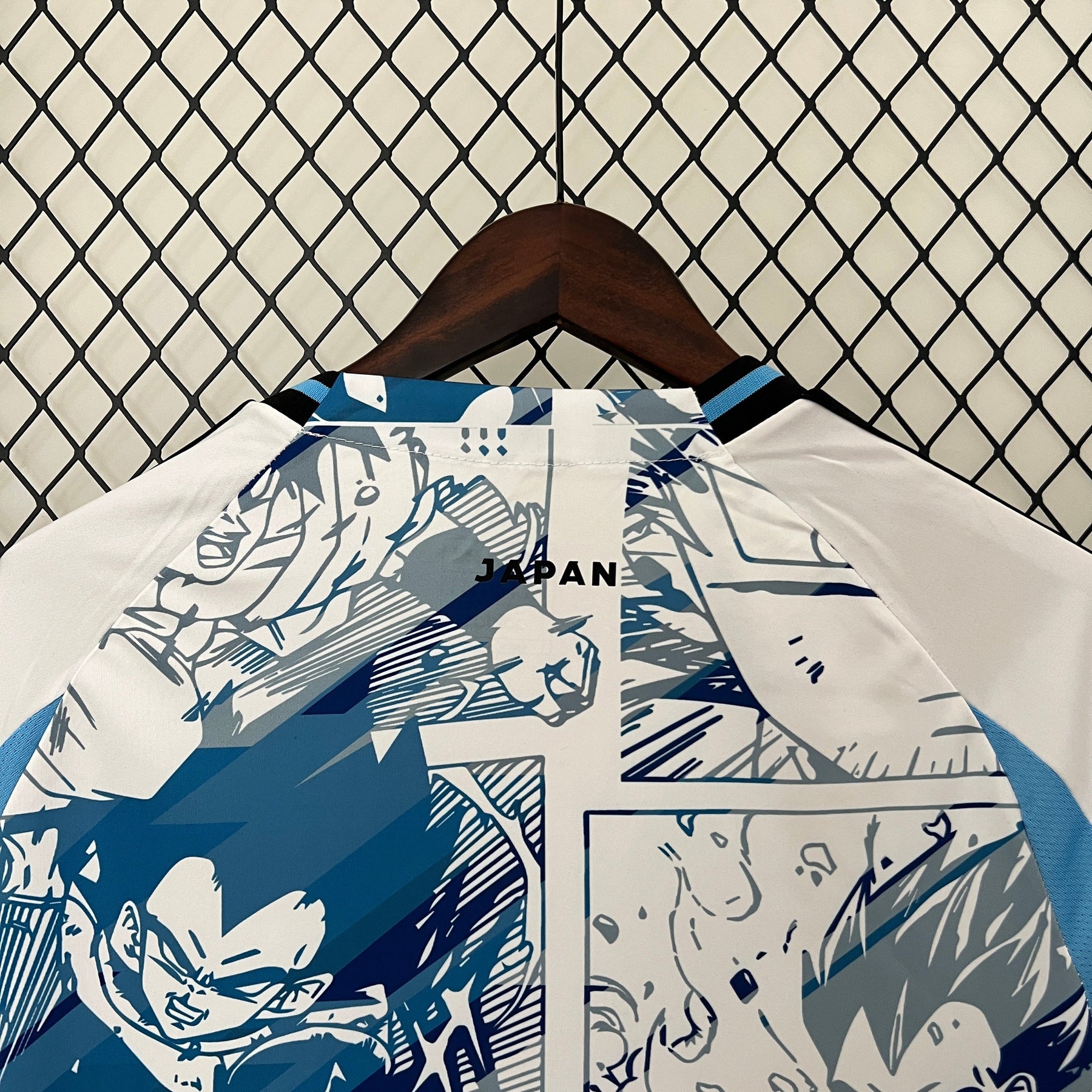 Camisa Seleção Japão Anime 2024/25 - Adidas Torcedor Masculina - Branca/Azul