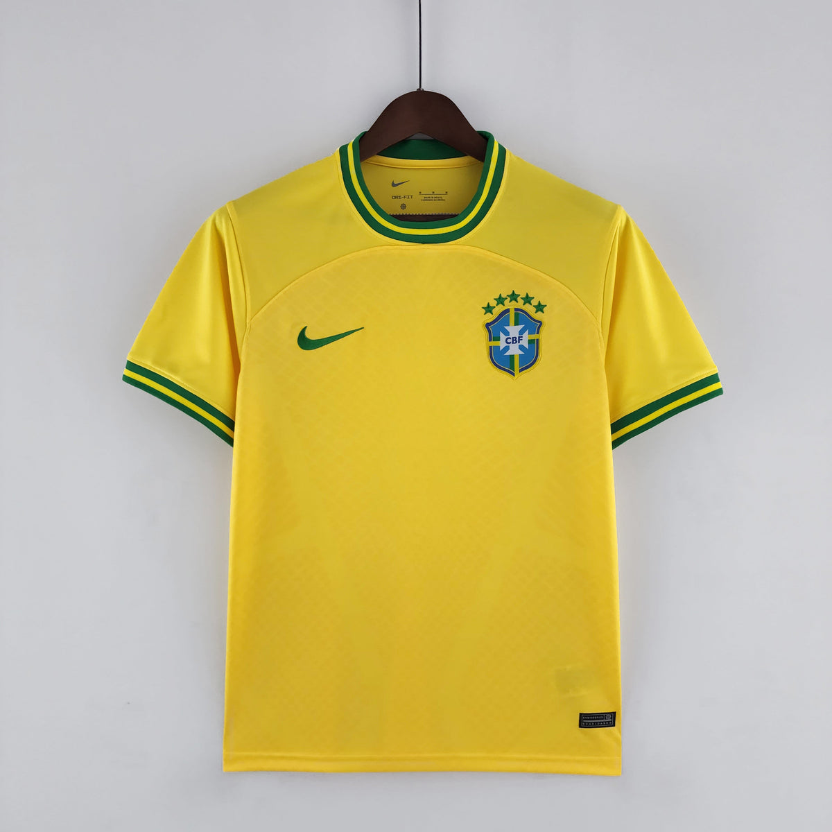 Camisa Seleção Brasil Edição Especial 2022 - Nike Torcedor Masculina - Amarela/Verde