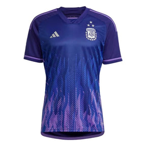 Camisa Argentina II Campeã Copa do Mundo 2022 Roxa