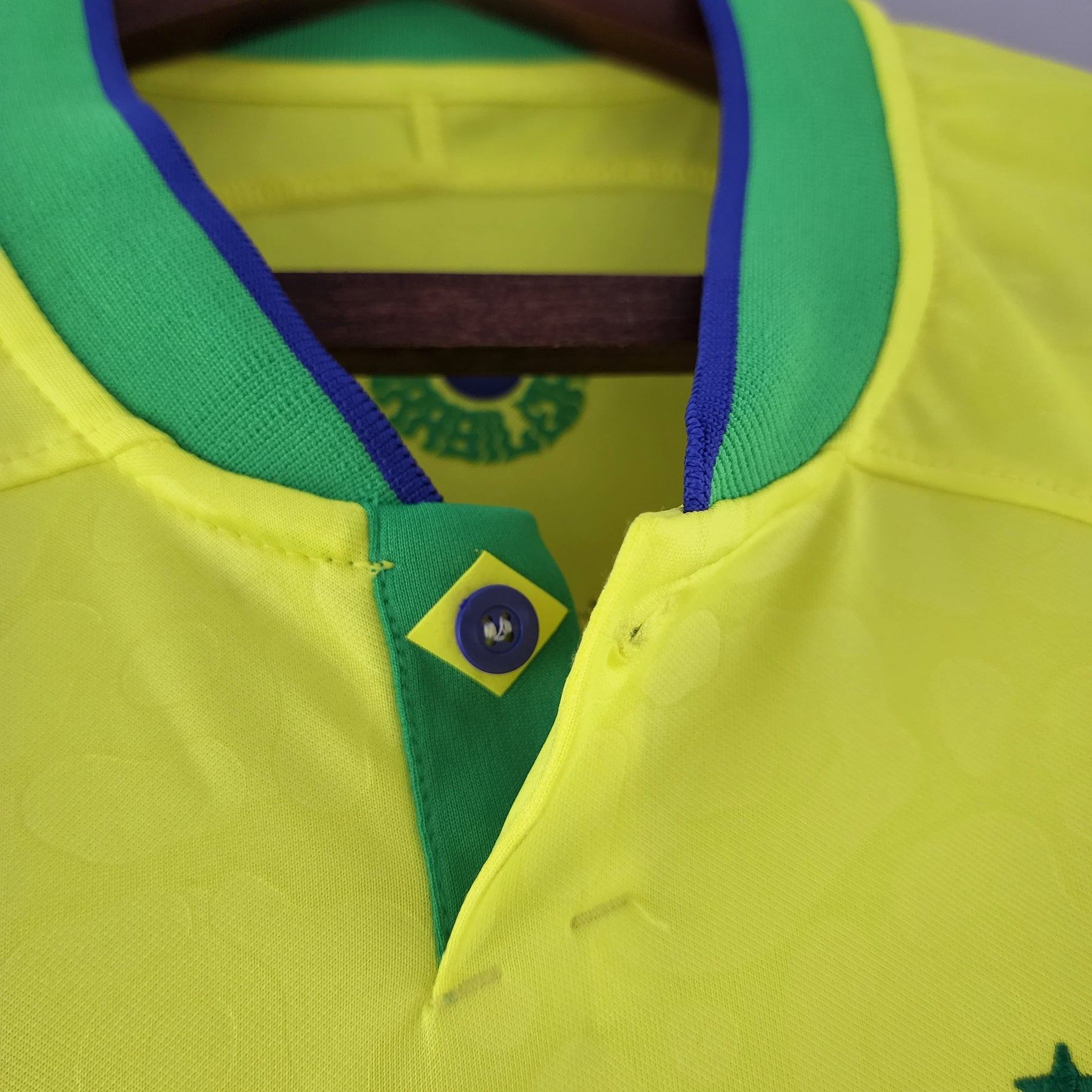 Camisa Seleção Brasil Home 2022 - Nike Torcedor Masculina - Amarela/Verde